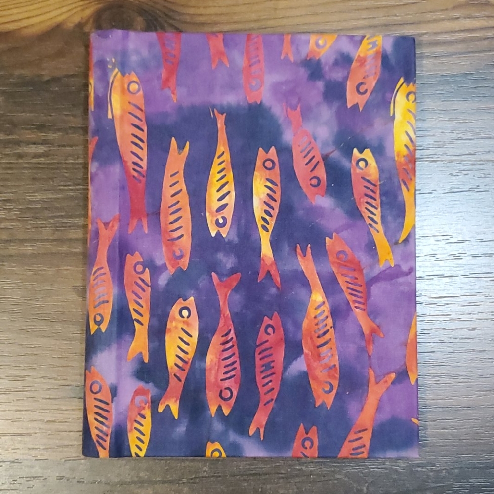 Hard Cover Planner Fish Tie-Dye